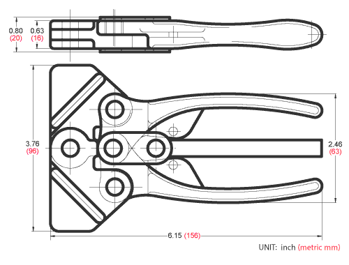 Good Hand Toggle Pliers - 50480