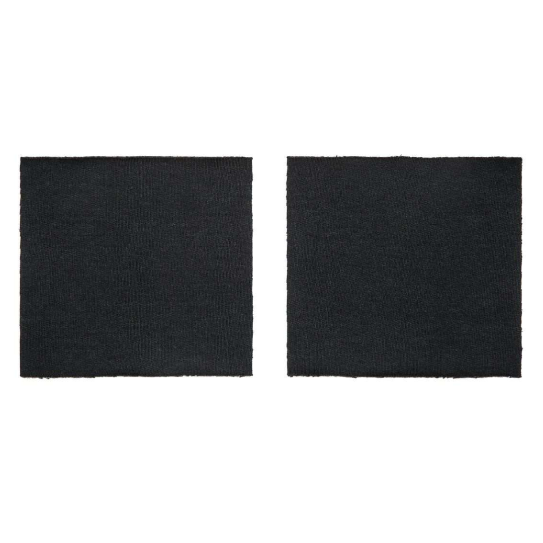 Black FR Fleece - Black fleece patches for Thorax hoodies