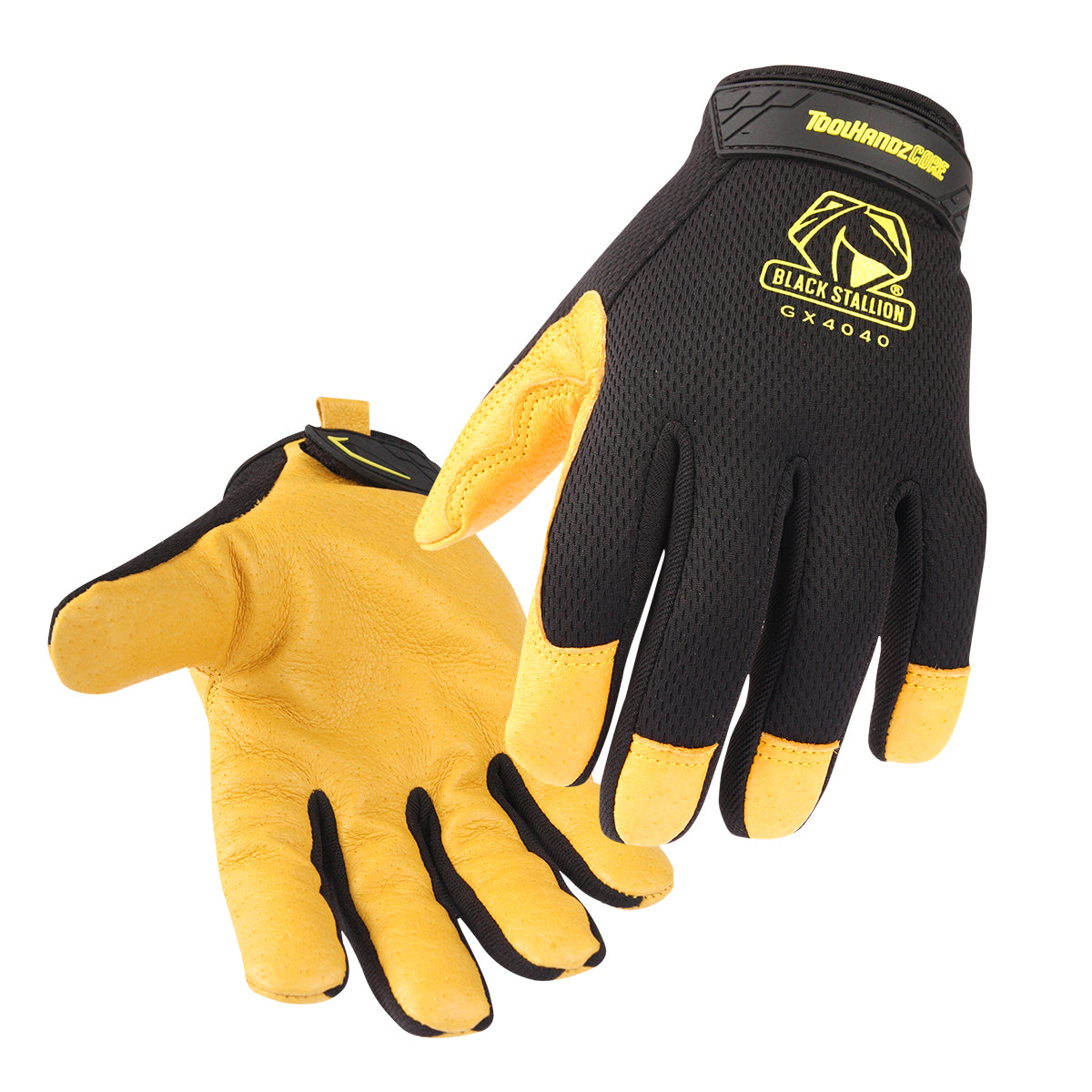 Black stallion mechanics store gloves