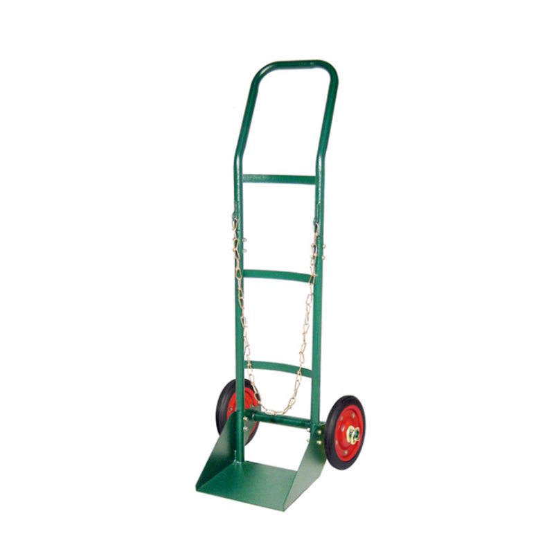 CYT-81CH-1 Single Cylinder Cart with HD Rubber Wheels