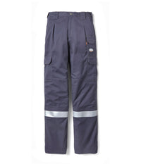 Women's Field Pant With Reflective Trim - Charcoal Front