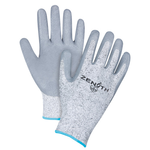 X Large Size 10 - Cut Resistant Level 2 - HPPE Nitrile-Coated Gloves