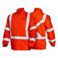 Lincoln Electric High Vis Orange FR Welding Jacket - K4692