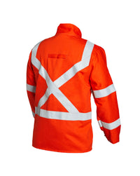 High Vis Orange FR Welding Jacket 