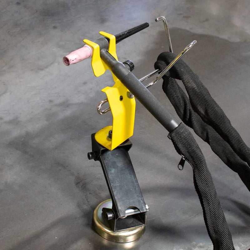 Adjustable TIG Torch Rest with Cable Hanger
