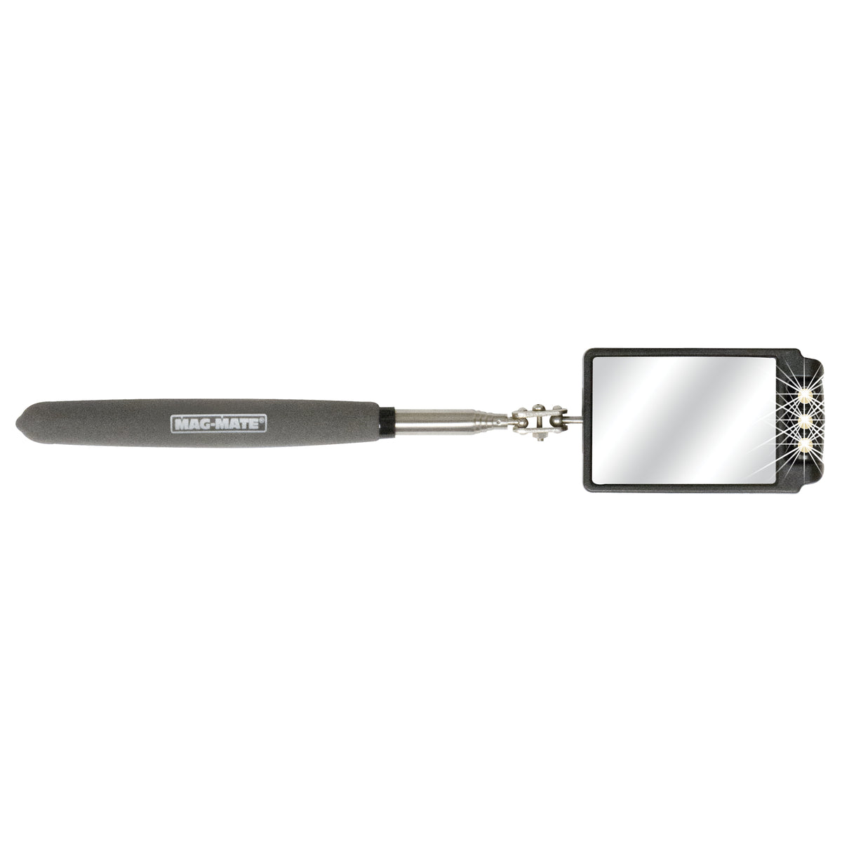 Mag-Mate Telescopic Inspection Mirror with LED Lights - IMG238L