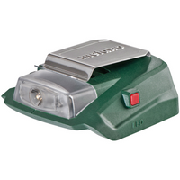 Metabo 18V USB Charger and LED Light Adapter