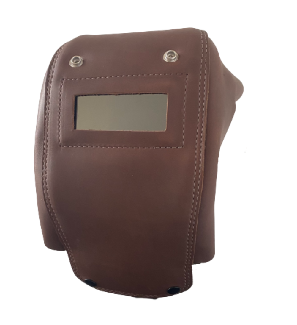 Outlaw Leather Pocket Mask (Brown)