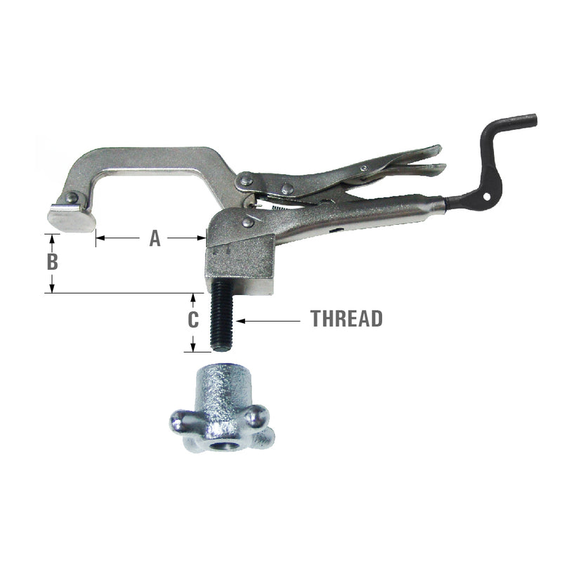 Strong Hand Drill Press Clamp