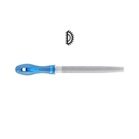 Pferd Half Round Tapered File - With Handle