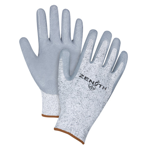 Large size 9 - Cut Resistant Level 2 - HPPE Nitrile-Coated Gloves