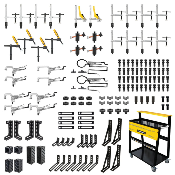 BuildPro 149 Piece Fixturing Kit, For 5/8" Holes