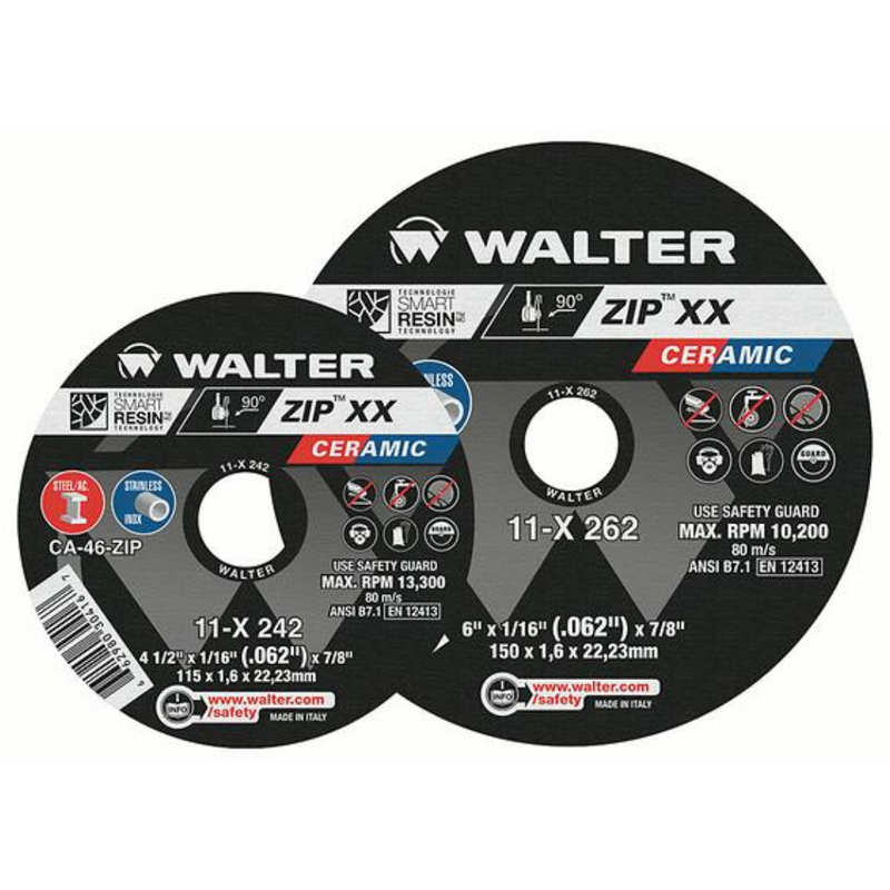 Walter ZIP XX Ceramic Grain Cutting Discs
