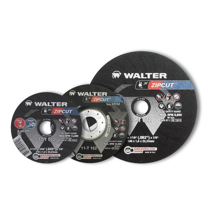 Walter ZIPCUT™ Cutting Discs