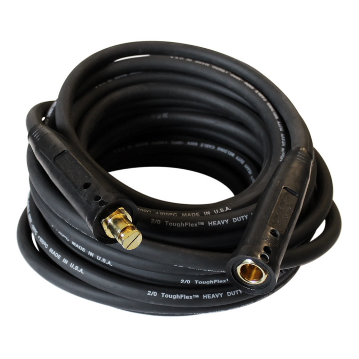 Welding Cable - Pre-Assembled 1/0, 2/0 with LC-40 Connectors