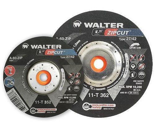 Walter ZIPCUT Spin-On Cutting Discs