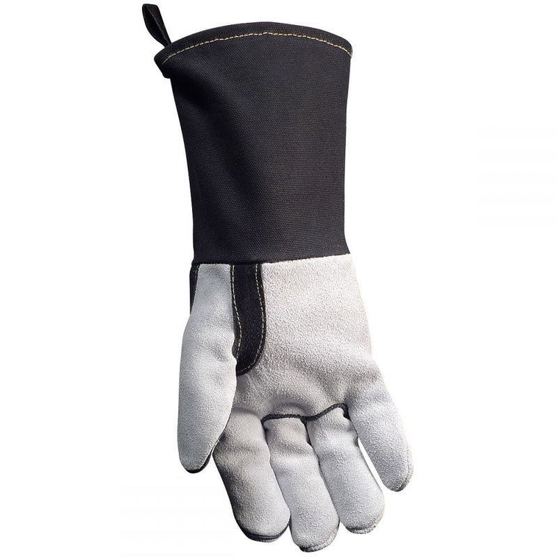 Caiman 1504 - Cow Split FR Cotton Cuff MIG/Stick Welding Gloves