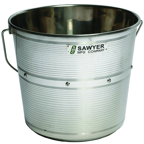 Sawyer MFG Stainless Steel Rod Bucket Model 412